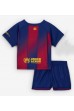 Barcelona Babyklær Hjemme Fotballdrakt til barn 2025-26 Korte ermer (+ Korte bukser)
